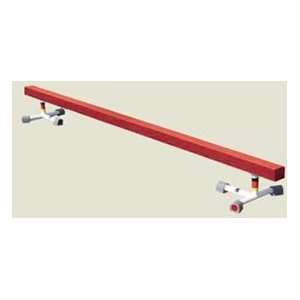   Vinyl Covered Beams   Red, 8 Long   Gymnastics: Sports & Outdoors