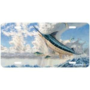 5042 Flying Fish Marlin License Plate Car Auto Novelty Front Tag by 