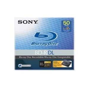  Disk, w/Case, Recordable, 72 Mbps Speed, 50GB   Sold as 1 EA   Blu 