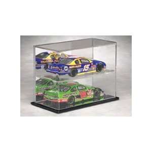  Two Car 1/24th Scale Die Cast Display Case with a Mirrored 