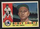 Bobby Shantz New York Yankees 1960 Topps Card #315