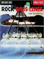 Rock Bass Lines, (0634014323), Joe Santerre, Textbooks   Barnes 