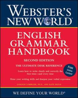   The McGraw Hill Handbook of English Grammar and Usage 