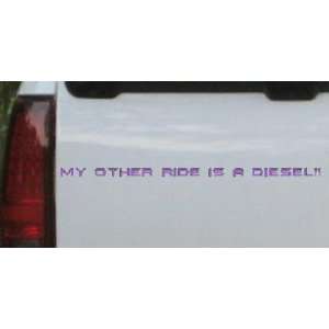 My Other Ride Is a Diesel Moto Sports Car Window Wall Laptop Decal 