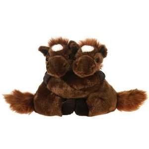    Best Friends Fur Ever Brown Horses 8 by Fiesta: Toys & Games