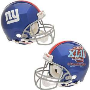   Giants Autographed Full Size Replica SB XLII Helmet