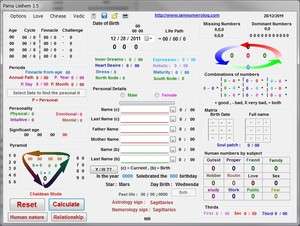 Numerology Calculator Software   FULL PRO VERSION & Chaldean method 