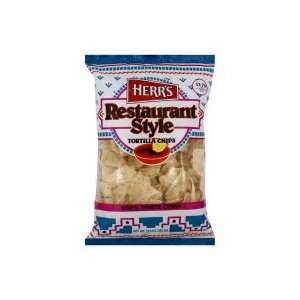  Herrs Tortilla Chips, Restaurant Style,13.5 oz, (pack of 