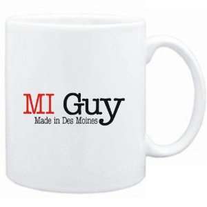    Mug White  Guy Made in Des Moines  Usa Cities