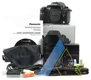 Panasonic Lumix GH2 DSLR Camera+14 140mm Kit+4Gifts+1 Year Warranty 