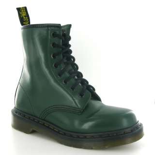Dr.Martens 1460 Milled Smooth Green Womens Boots  