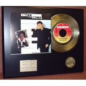  McCartney & Wonder 24kt 45 Gold Record & Original Sleeve 