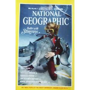  National Geographic Magazine January 1989 Ballet With 