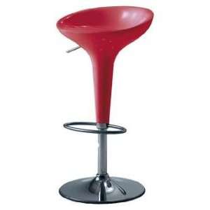  Red Bombo Bar Stool (Set of 2): Home & Kitchen