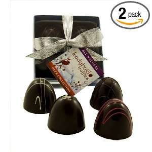 Xan Confections All Natural Ladybug Truffles, 4 Piece Winter 
