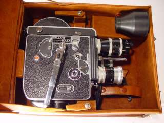 16mm movie camera Bolex Paillard H16 reflex. Exc++   