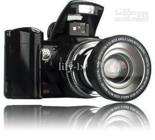 Digital Camera 8X Digital Zoom Wide angle lens 0.5X 2.4inch LCD DC500T 