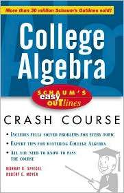   Algebra, (0070527091), Murray R. Spiegel, Textbooks   Barnes & Noble