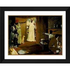   Edward Clay Wright FRAMED Art 26x32 Come Sup With Me Home & Kitchen