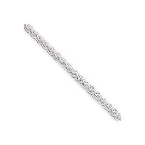  16in Spiga Chain 3mm   Sterling Silver: Jewelry