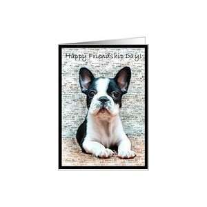  Happy Friendship Day French Bulldog Card Health 