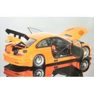  2001 BMW M3 GTR Street E46 Orange 1/18 Minichamps Toys 