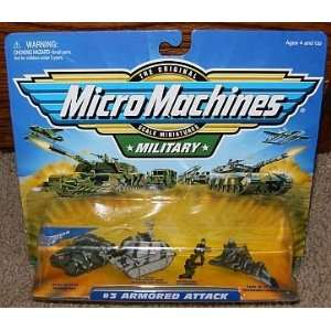  Armored Attack #3 Military Micro Machines Collection: Toys 