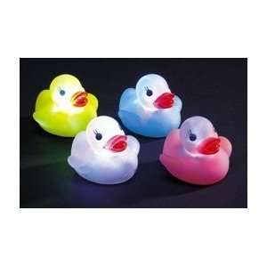  Floating & Flashing Ducky Set of 4 Toys & Games