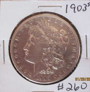 1903 S Morgan Silver Dollar KEY DATE not scrap or junk collect  