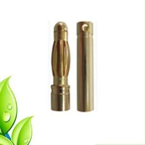  4.0mm gold bullet connector plug for rc battery + Toys 