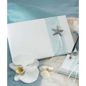  Weddingstar 8496 Seaside Allure Traditional Guest Book 