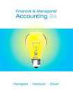 Financial and Managerial Accounting by Walter T. Harrison Jr., Charles 