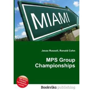  MPS Group Championships Ronald Cohn Jesse Russell Books