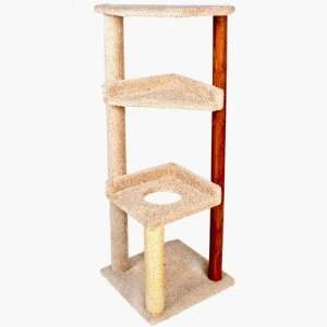  73 Kitty Multi Level Play Cat Tree Color: Beige: Pet 