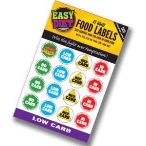 Low Carb   At Home Food Labels
