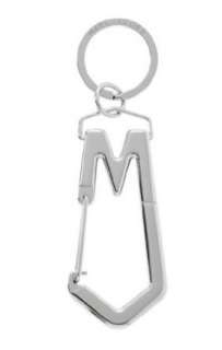   NJ Logo Carabiner Clip Key Fob Key Chain Keychain Silver Clothing