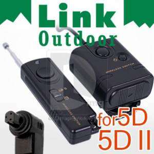 Wireless Remote for Canon 20D 30D 40D 50D 5D II 1Ds R6E  