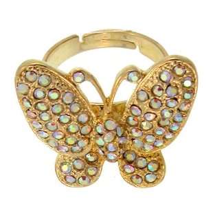  1 X 1 Butterfly Ring, Life And Style In Aurora Borealis 
