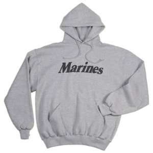  9186 Physical Training Hooded Pullover Sweatshirt Marines 