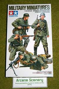 Tamiya WWII GERMAN INFANTRY SET (FRENCH CAMPAIGN) 1/35 Scale Kit 293 