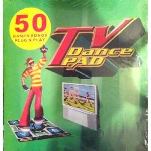  Tv Plug & Play Dance Pad w/ 50 Songs and Games Toys 