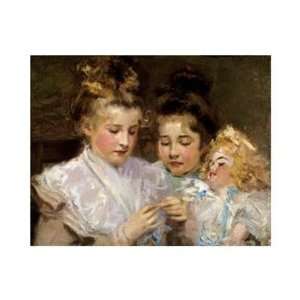  Frederic William Macmonnies   Berthe And Marjorie With 