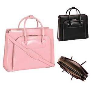   USA W Series Lake Forest Leather Womens Briefcase 9433 Color Pink