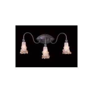   Stone Crystal   3 Light Bath Fixture   9533 / 9533MB   colo/9533