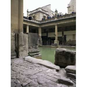  The Roman Baths, Bath, Unesco World Heritage Site, Avon 