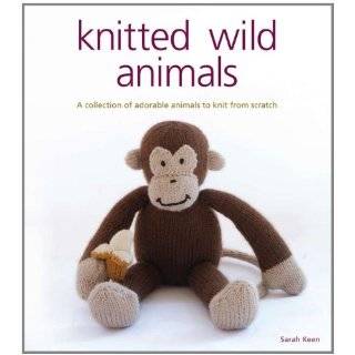 Knitted Wild Animals Paperback by Sarah Keen