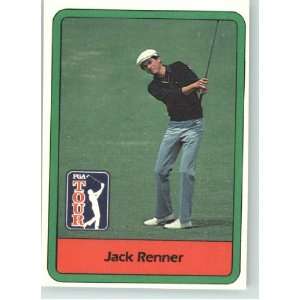  1982 Donruss Golf #11 Jack Renner   PGA Tour (Golf Cards 