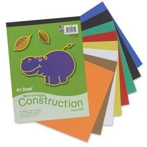   Street Construction Paper Pad   9 times; 12, Construction Paper Pad