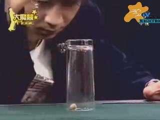 Pistachio Nuts Thru Glass Close Up Magic Trick +Explain  