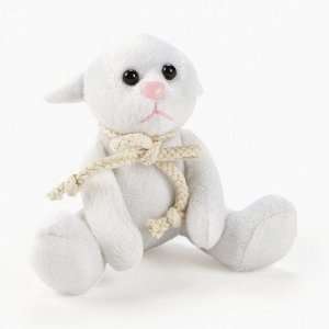  Plush White Lambs   Novelty Toys & Plush: Toys & Games